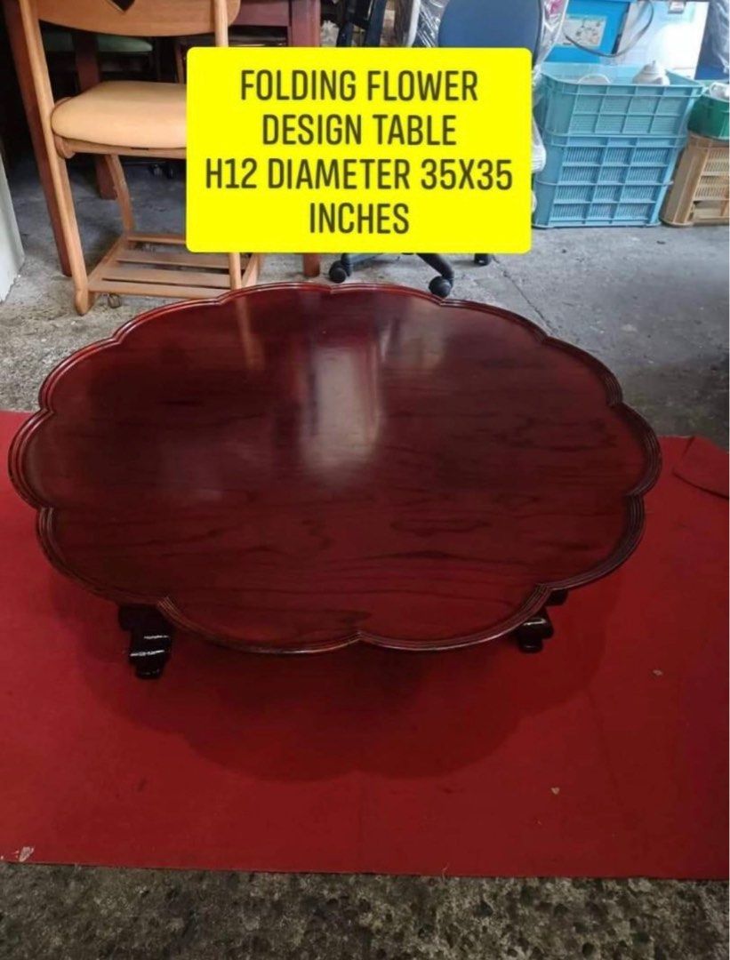 Folding Table / Coffee Table (Category: Coffee & Tea Tableware) located in Quezon City. Submitted by heartsamu (Listing ID 1297348263, Image 1). Description: .