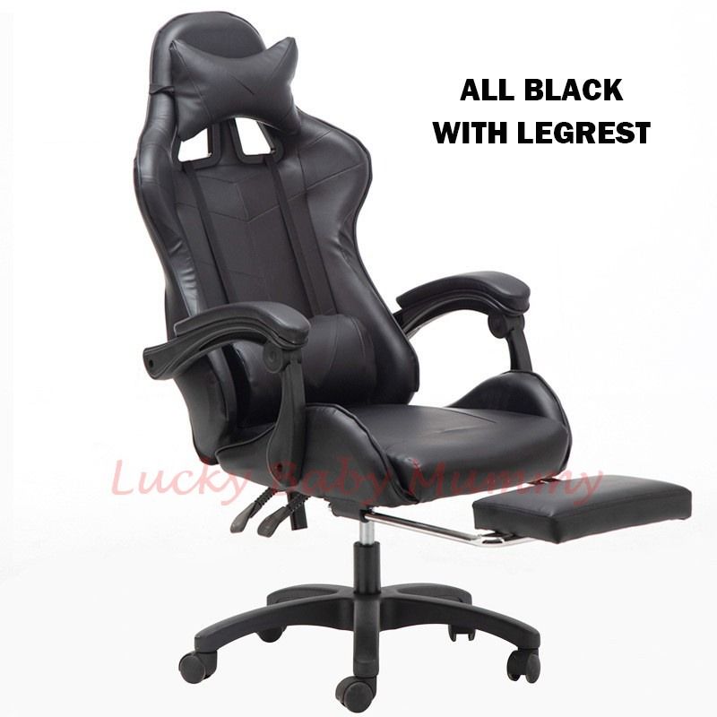 FREE DELIVERY Type I Game Chair Prime Quality Office Gaming Chair COMPUTER STUDY CHAIR Local Stock
