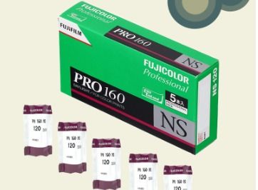 Fujifilm Fujicolor PRO 160 NS Colour 120 Negative Film (PT2561