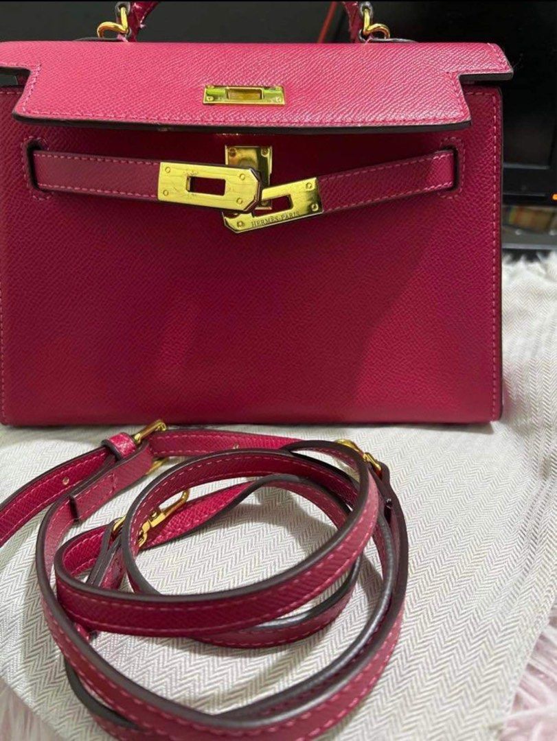 Fushia Pink Kelly bag (Category: Luxury Bags & Wallets) located in Lucena. Submitted by fashioncult.ph (Listing ID 1297306906, Image 3). Description: Fushia Pink Kelly bag 👉🏻low ballers will automatically blocked 👉🏻shipping fee shouldered by the buyer 👉🏻MOP: BDO/GCASH 👉🏻MOD: JRS express/LBC.