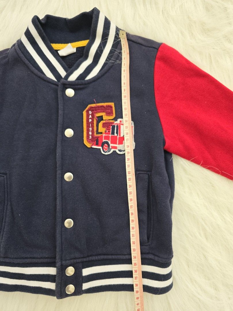 Gap kids boys bomber jacket Babies Kids Babies Kids Fashion on Carousell