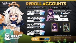 Genshin Impact Reroll Accounts Unhacked Abyss and 2 Limited + Reroll