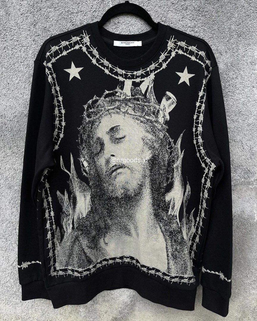 Givenchy Jesus Crewneck
