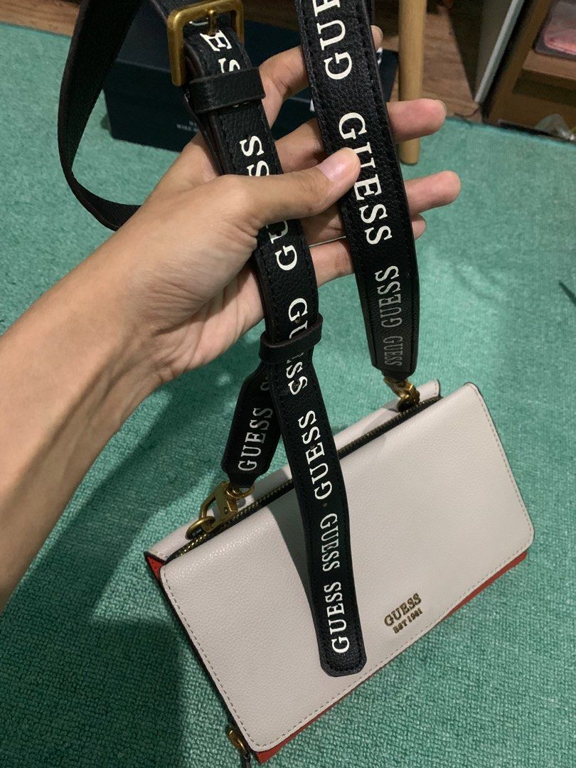 Guess cami double flap crossbody clearance