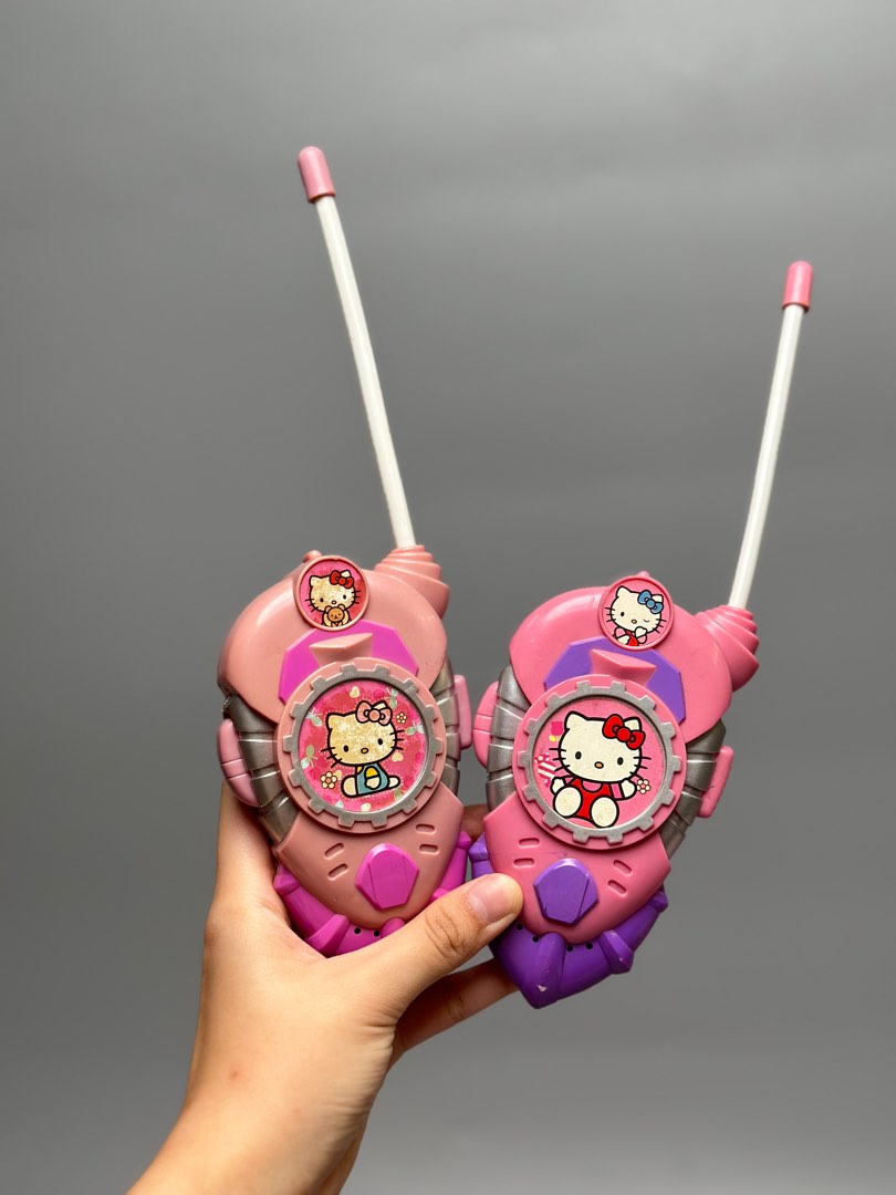 Hello Kitty Walkie Talkie for Kids, Hobbies & Toys, Toys & Games on