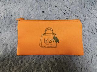 IBIZA Orange Canvas Pencil Cases