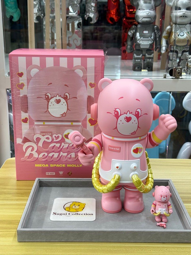 In Stock] Mega Space Molly Love-A-Lot Bear 100%+400% Pink Ver