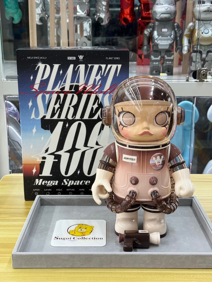 その他 POP MART Mega Space Molly PLANET 400% MEGA SPACE MOLLY 400% Planet Series Fiqures - POP MART (Germany)