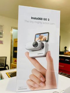 Insta360 GO 3 Tiny Mighty Action Camera 128GB White