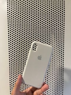iPhone X White silicone case