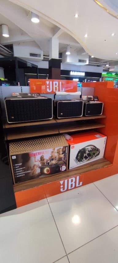 JBL PARTY BOX AND SOUND BAR (Category: Soundbars, Speakers & Amplifiers) located in Quezon City. Submitted by annys.online (Listing ID 1297364765, Image 1). Description: JBL PARTY BOX AND SOUND BAR SPEAKER Partybox Partybox110 SRP 20,999 Cash 16,400 Partybox310 SRP 29,999 Cash 23,000 PARTYBOX ON THE GO SRP 21,999 Cash 17,000 PARTYBOX710 SRP 39,999 Cash 30,600 PARTYBOX ENCORE SRP 22,999 Cash 17,700 PARTYBOX ENCORE ESSENTIAL SRP 16,999 Cash 13,400 