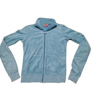 Juicy Couture Light Blue tracksuit WITH BACK PRINT: Y2K