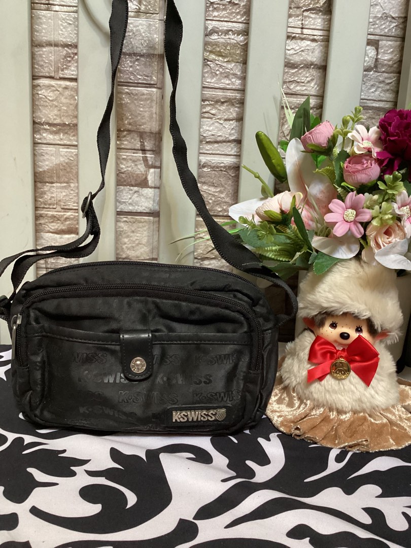 k swiss brand sling bag unisex men or women Men s Fashion Bags Sling Bags on Carousell