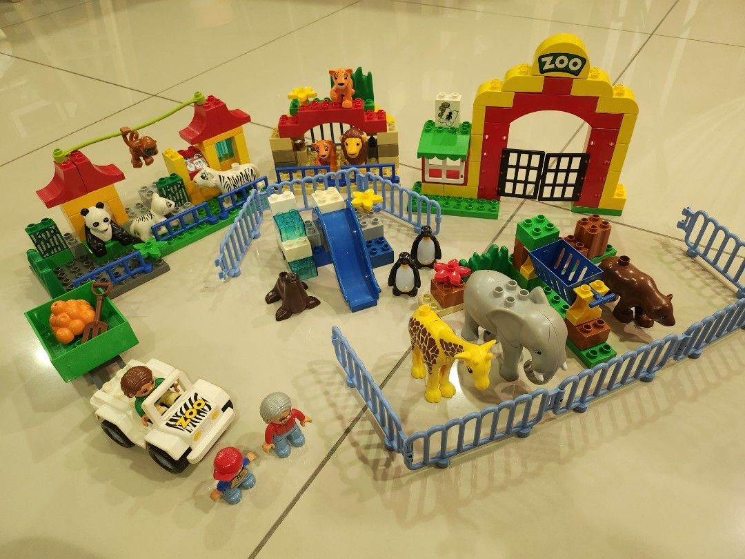 Lego duplo 6157 big zoo on sale