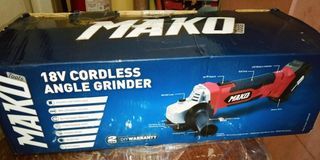 Mako 18V Cordless Angle Grinder