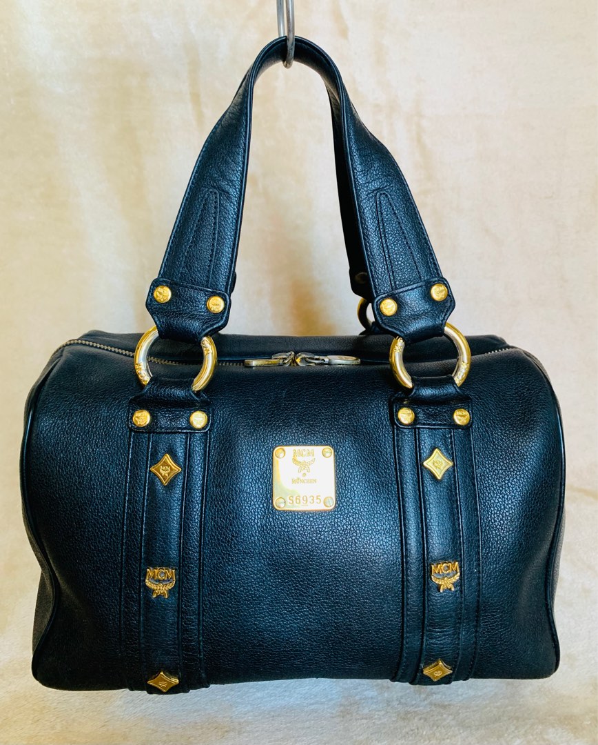 Mcm boston bag large hotsell