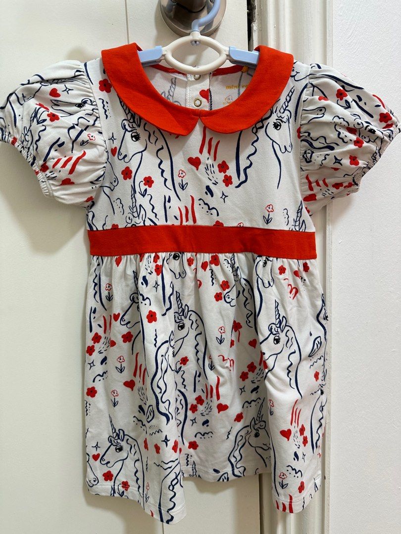 Mini rodini dress 92 98 Babies Kids Babies Kids Fashion on Carousell