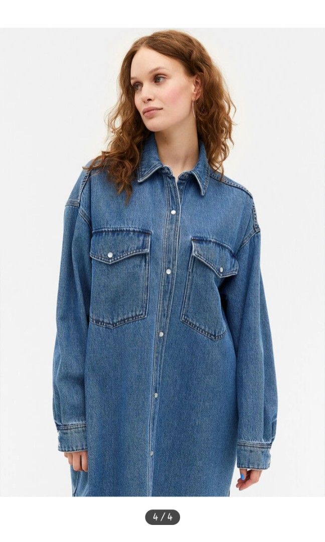 monki denim dress Monki Denim Dress