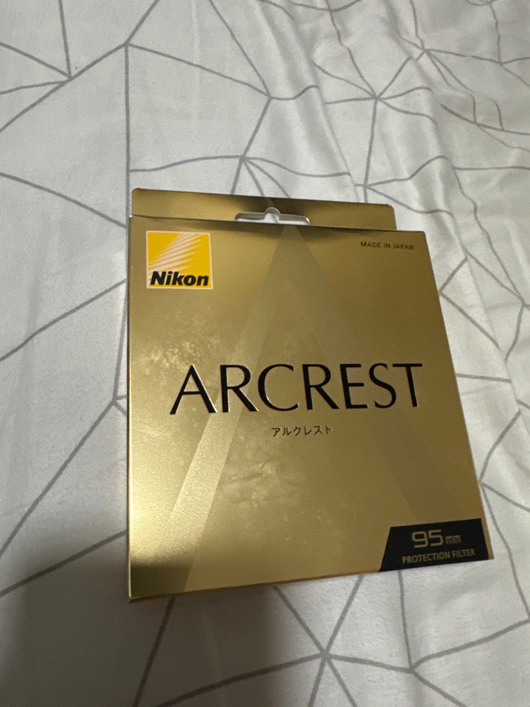 Nikon ARCREST PROTECTION FILTER 95mm AR-PF95, 攝影器材, 鏡頭及裝備 