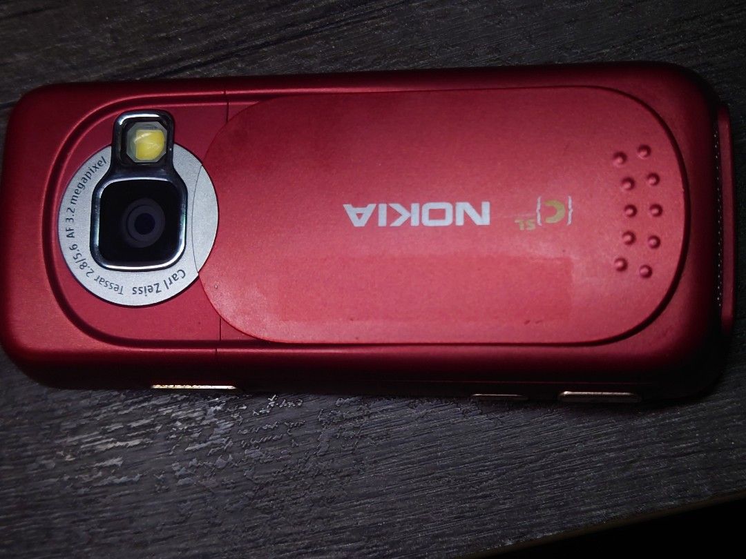 NOKIA N73 (White/Red), 手提電話, 手機, 其他手機 - Carousell