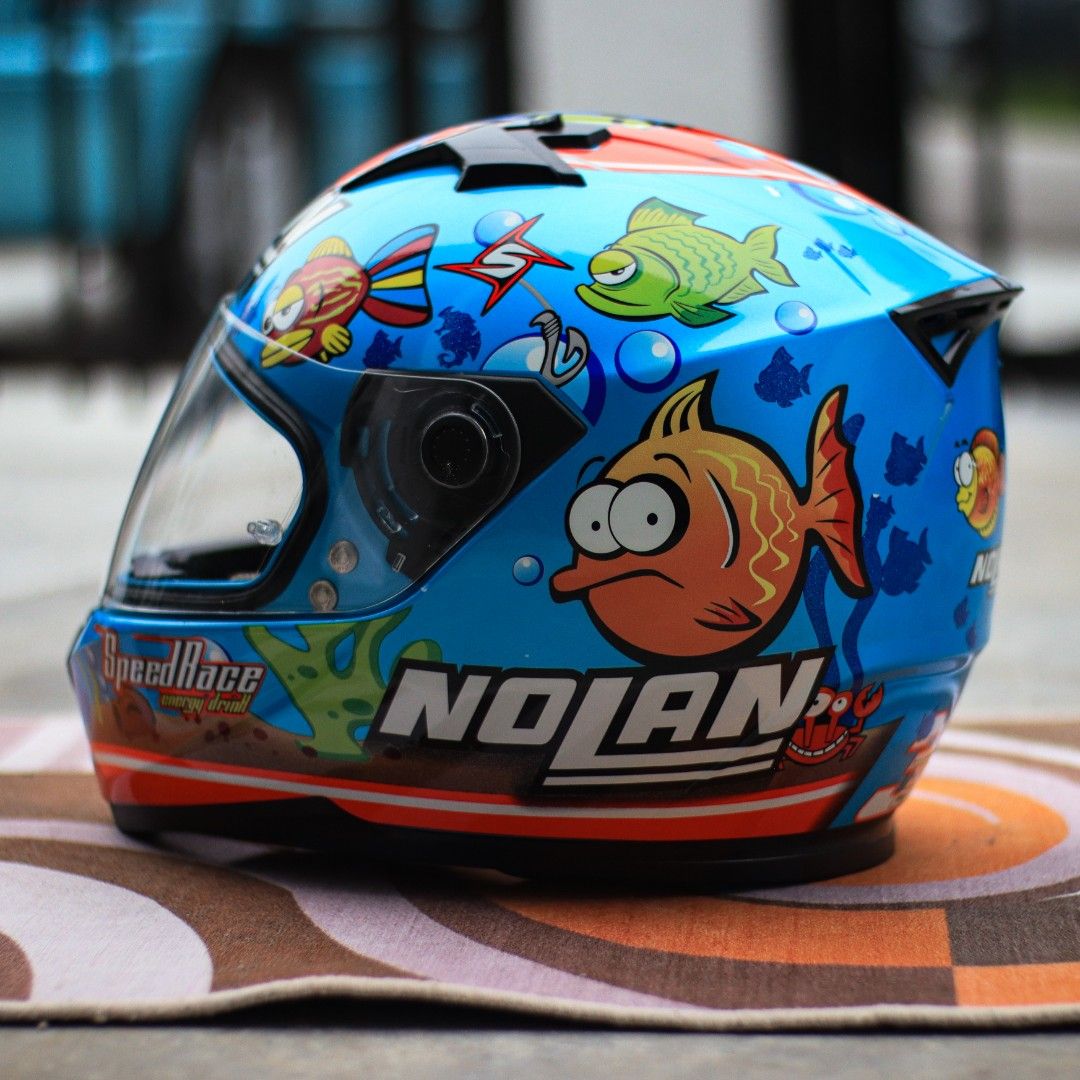 nolan fish helmet N60-6 Sport Ravenous 28 Regina Specialties Characterized by a solid and compact design and generous technical features Nolan Helmet N64 - Aquarium