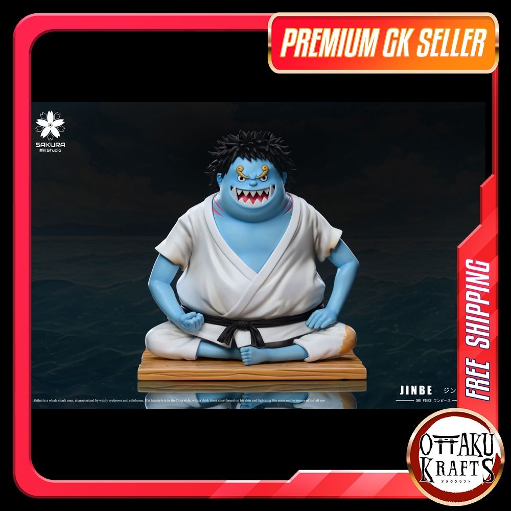 One Piece | Jimbei | Sakura Studio | 【FREE Shipping - PO】GK Figurine | GK  Figure | GK Statue | Anime Resin Collectible | Anime Resin Collectable | ...