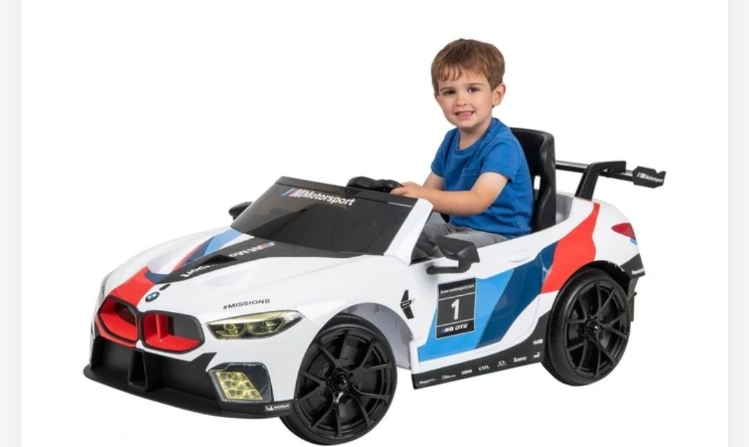 Original BMW M8 rideon for kids, Hobbies & Toys, Toys & Games on Carousell
