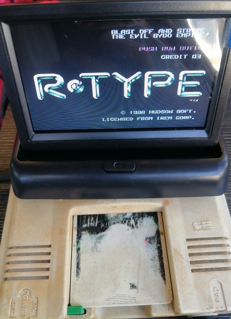 Pc engine game R type 1 (original) (Category: Others) located in Cainta. Submitted by apolloeleven33 (Listing ID 1297271828, Image 2). Description: Pc engine game R type 1 (original) Game only Price 1000.