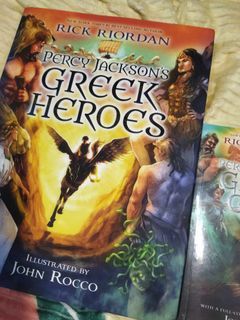 Percy Jackson's Greek Heroes (big hardbound copy)