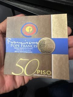 Pope Francis  Commemorative 50 coin