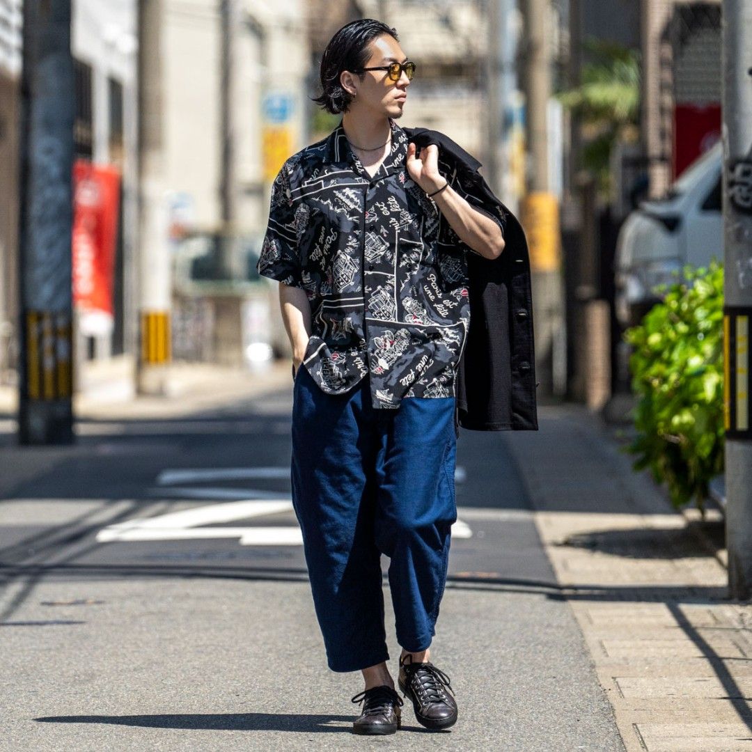 Porter Classic ITEM:ALOHA SHIRT PARIS 移動祝祭日, 男裝, 上身