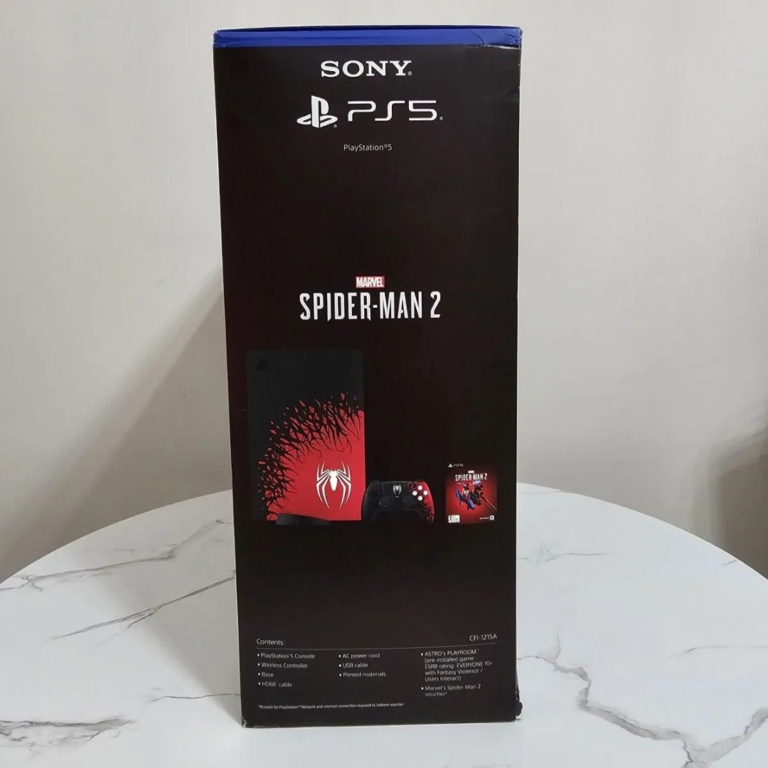Faceplates PlayStation 5 Edition Limitée Spider-Man 2 - Digital Edition - Neuves
