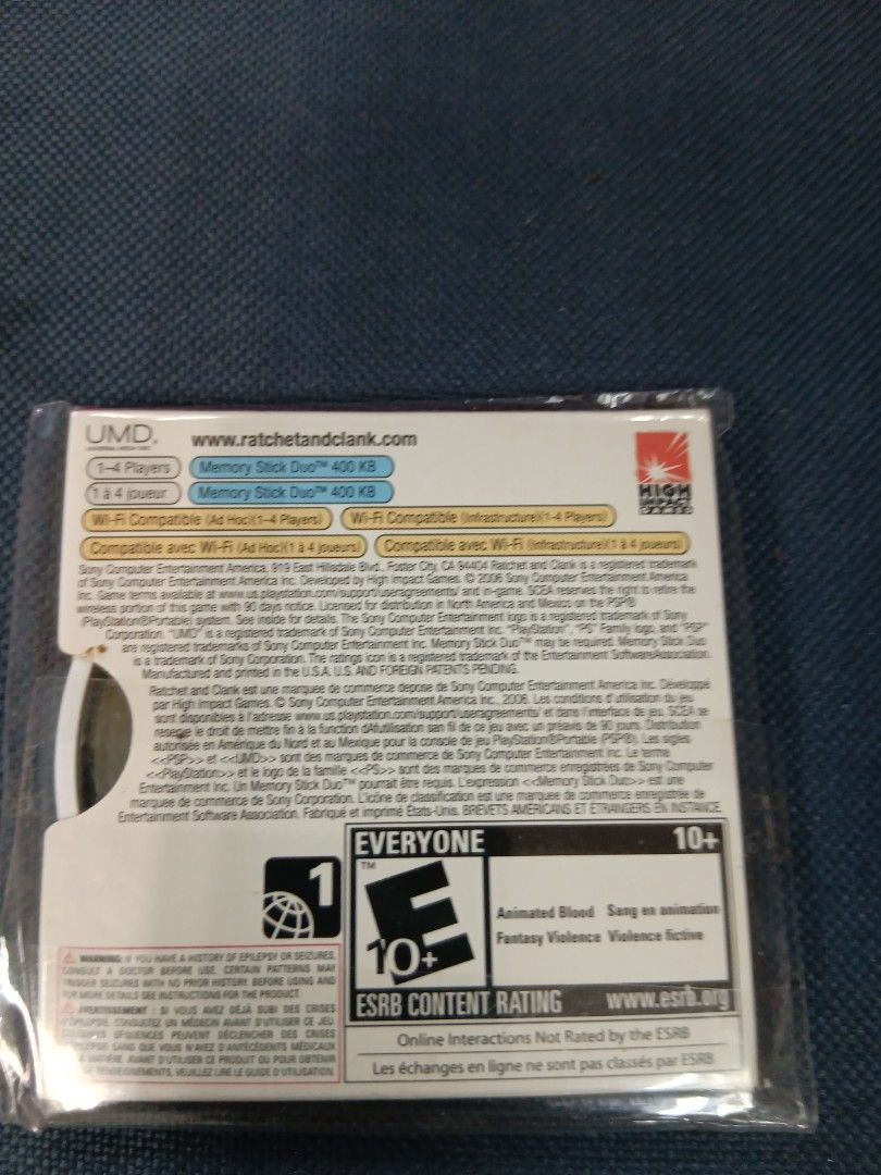 PSP Ratchet And Clank Size Matters (Category: PlayStation) located in Manila. Submitted by ayinong0453384 (Listing ID 1297328061, Image 2). Description: item is in excellent condition mint pm for order.