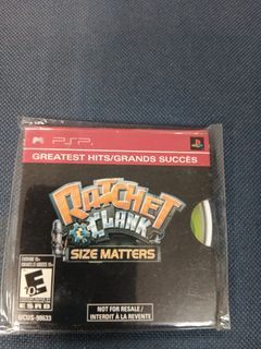PSP Ratchet And Clank Size Matters