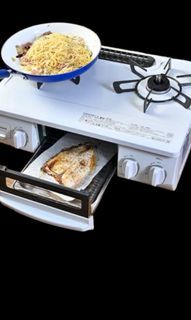 Rinnai gas stove with grill