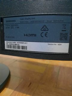 Samsung 21.5" VGA/HDMI LED Monitor (LS22F355FHEXXP)
