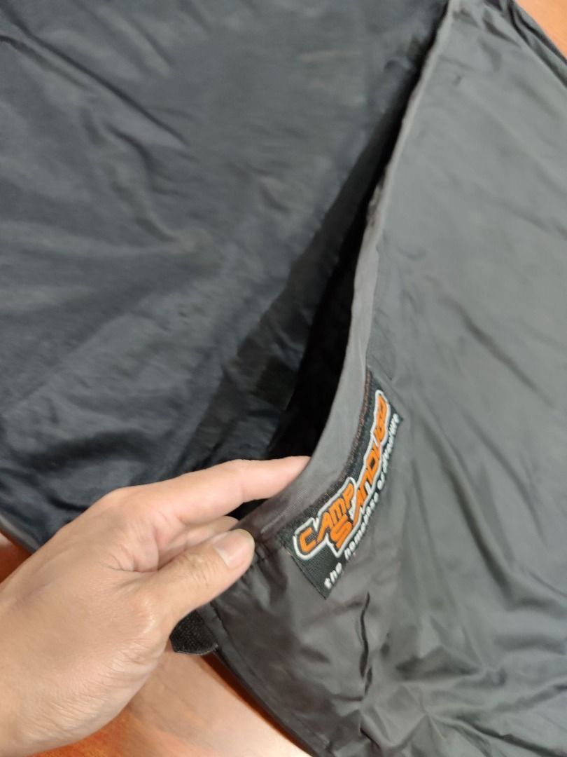 sandugo sleeping bag camp (Category: Hiking & Camping) located in Quezon City. Submitted by shopndwear (Listing ID 1297310152, Image 2). Description: used once Last price posted single sleeping bag Bed Dimensions: 27.5" x 75" (70 x 190 cm) Size when folded (compact mode): 5" x 14" (13 x 36 cm) waterproof, washable, soft, comfy, light and compact.