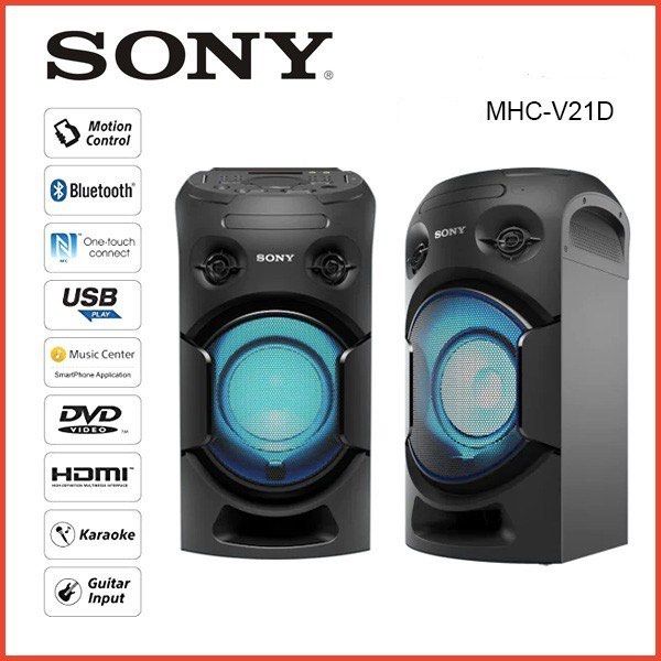 sony speaker mhc v21d, Audio, Soundbars, Speakers & Amplifiers on Carousell