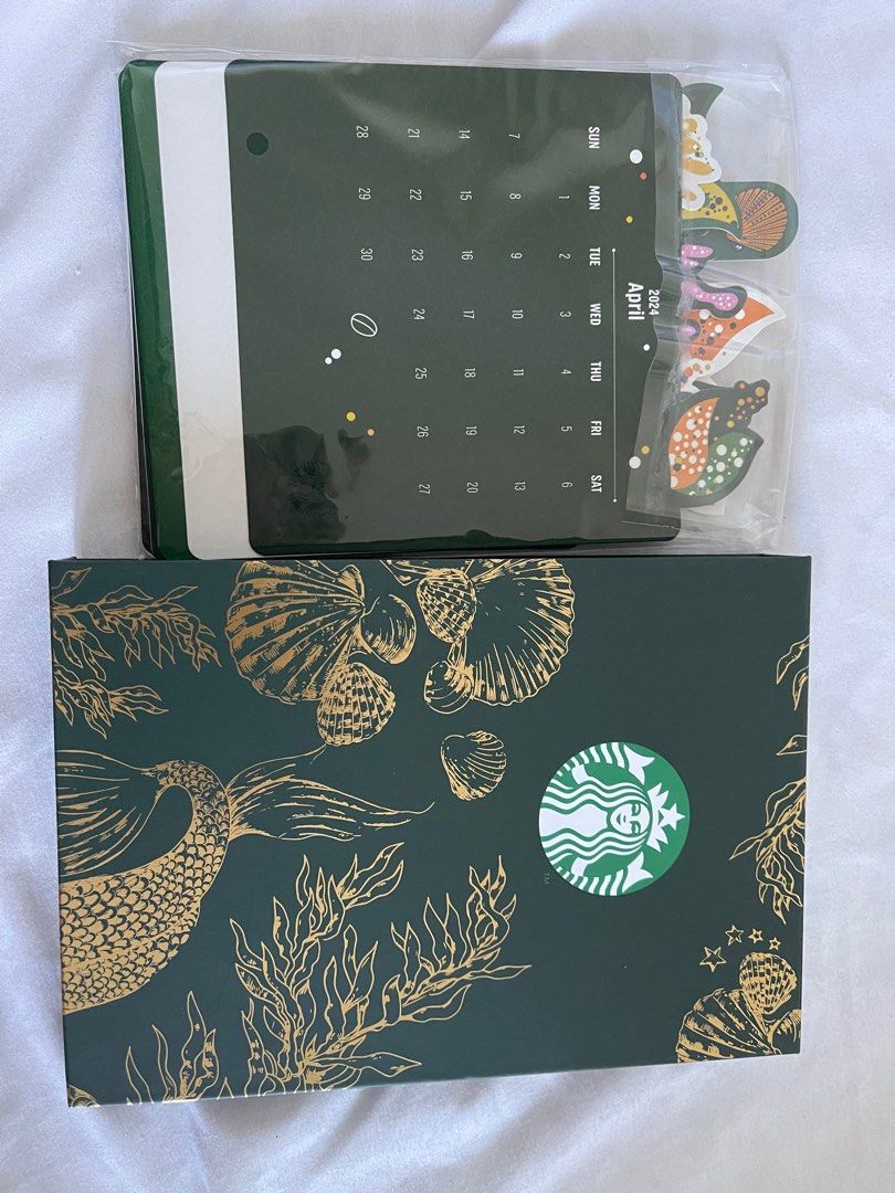 Starbucks 2024 Calendar, Hobbies & Toys, Memorabilia & Collectibles