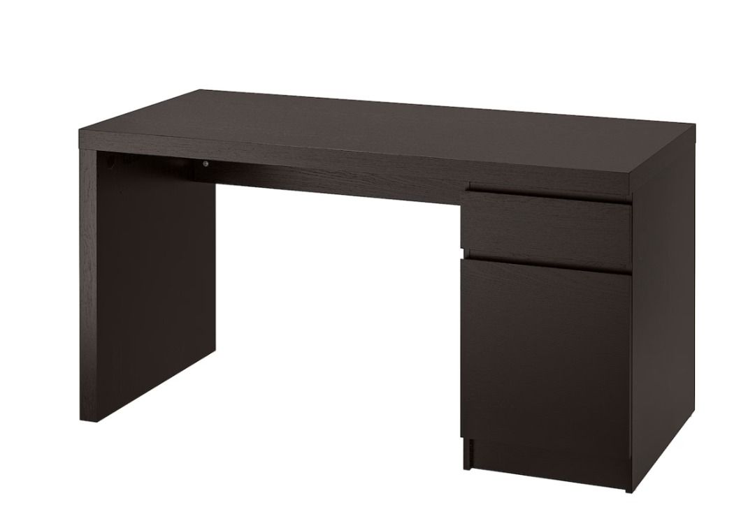 Study Table (Category: Tables & Sets) located in Singapore. Submitted by ariel098 (Listing ID 1297285597, Image 1). Description: Ikea MALM study table Usual Price $279 Black brown colour A clean design which can be placed anywhere in your home Feel free to query. Thank you..