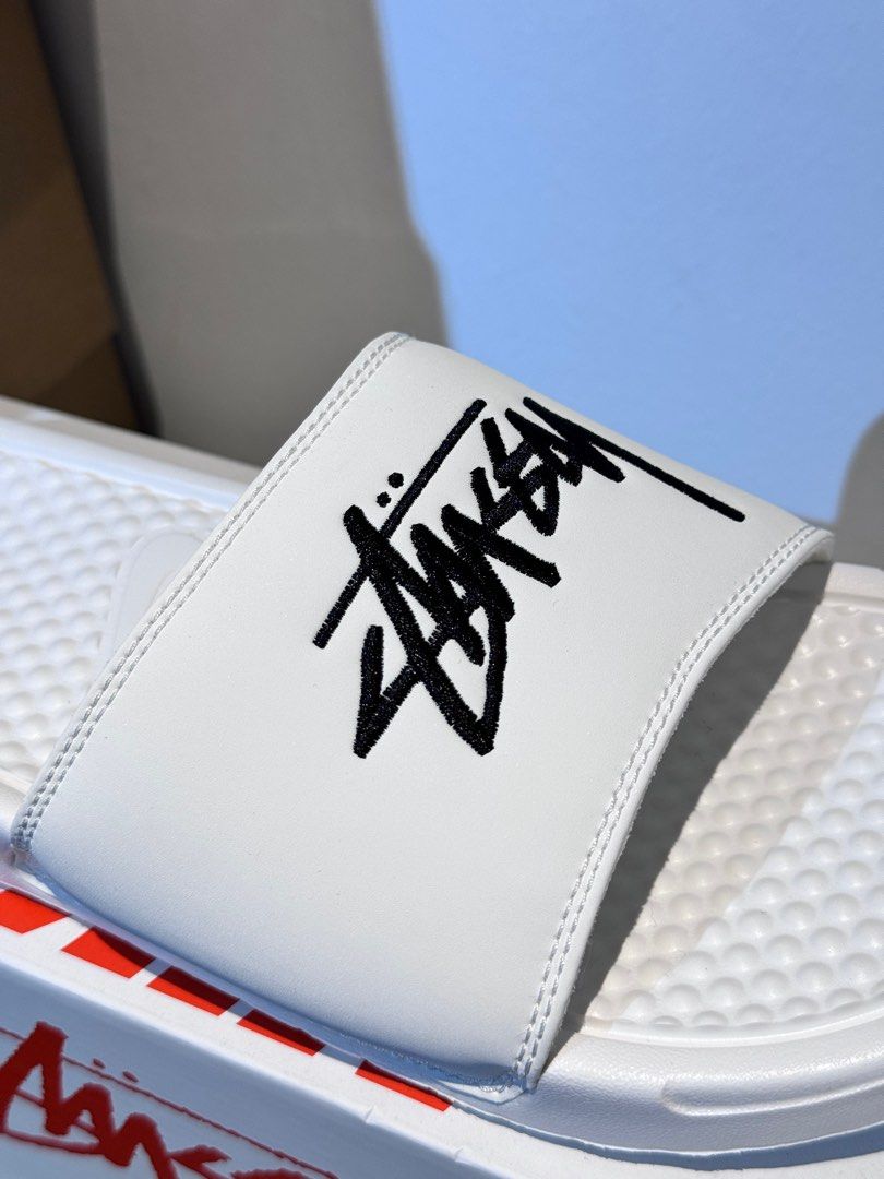 stussy nike benassi slides