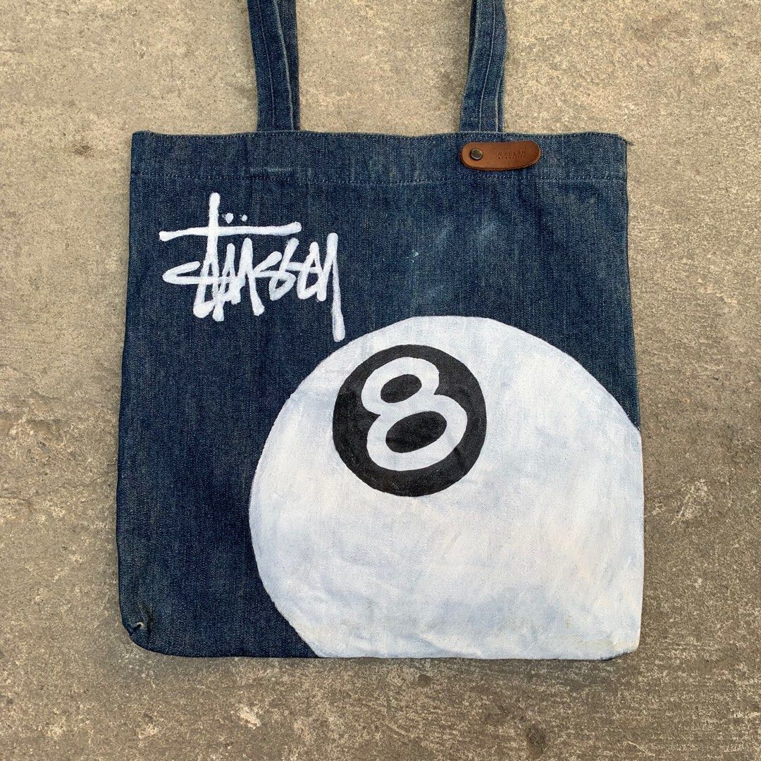 Stussy Tote Bag, Men's Fashion, Bags, Sling Bags on Carousell