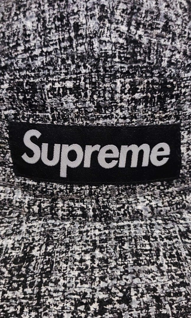 Supreme Boucle Camp Cap Black One Size S S 18 Fesyen Pria Aksesoris Topi di Carousell