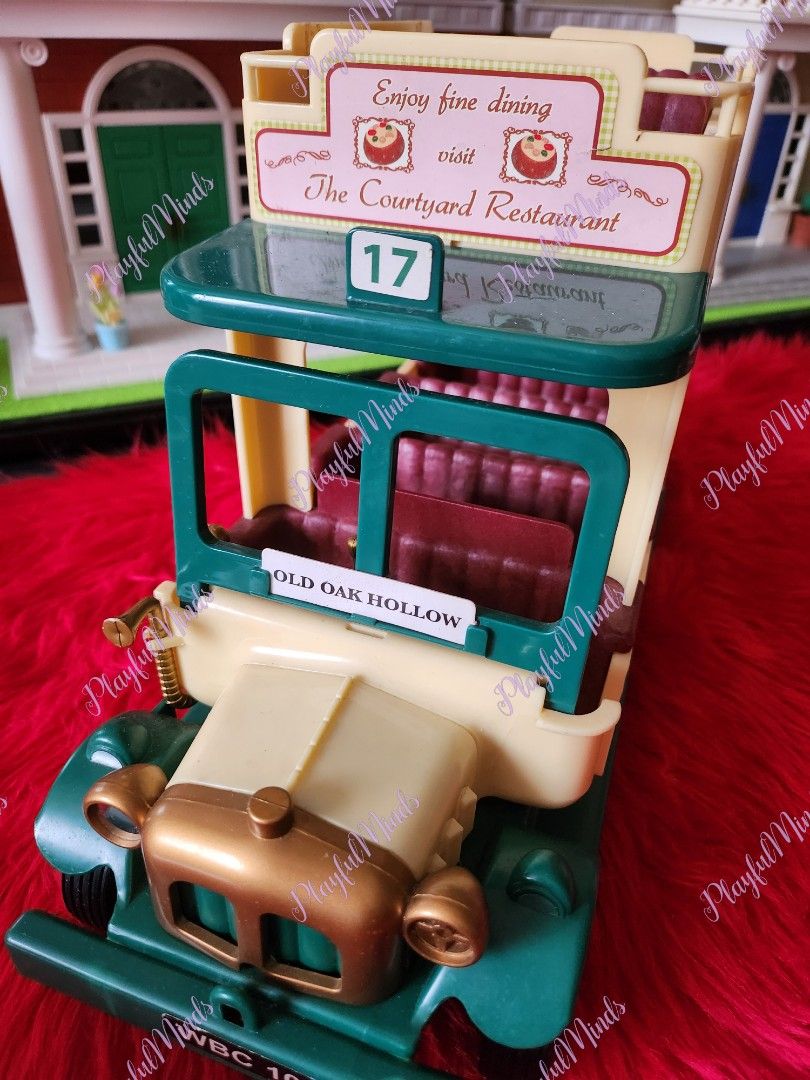 Sylvanian families Applewood Bus preloved (Category: Vehicle & Diecast Models) located in Caloocan City. Submitted by chiconlineshop (Listing ID 1297280618, Image 1). Description: Sylvanian families Applewood Bus No box. As is. FTP Available onhand ready to ship P3,799 ($67.25).