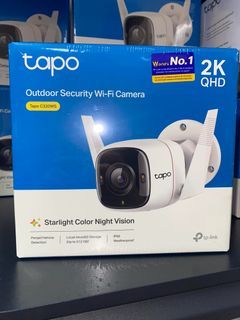 TP-Link Tapo C320WS 2K QHD 4MP Outdoor Security Wi-Fi Camera Starlight Night Vision