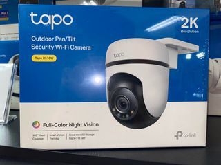TP-Link Tapo C510W 2K 3MP 360° Outdoor Pan/Tilt Security Wi-Fi Camera Full Color Night Vision
