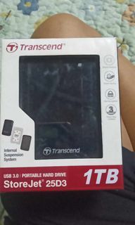 transcend external hard drive 1TB for sale