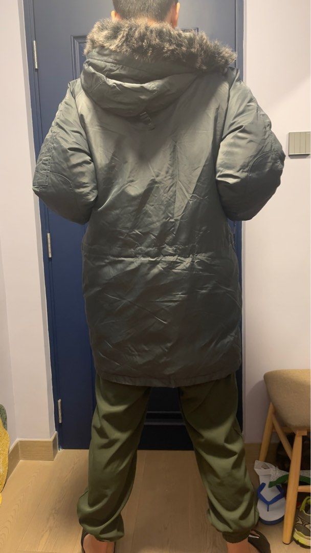 Triple Five Parka N-3B Down Jacket 羽絨雪褸軍褸, 男裝, 外套及戶外