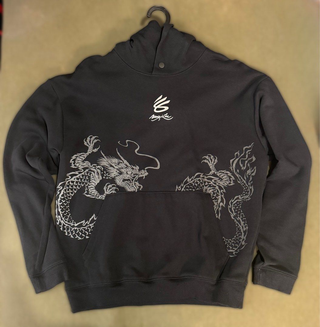 Under Armour X Curry Bruce Lee Hoodie Fesyen Pria Pakaian Baju Luaran di Carousell