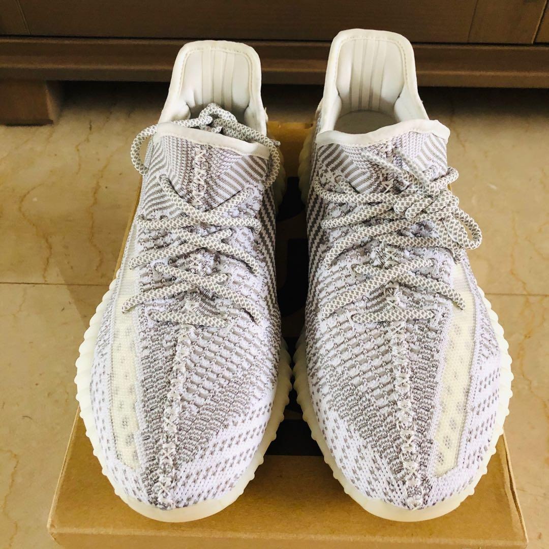 US 11 Adidas Yeezy Boost 350 V2 Static Non Reflective Unlocked Men s Fashion Footwear Sneakers on Carousell